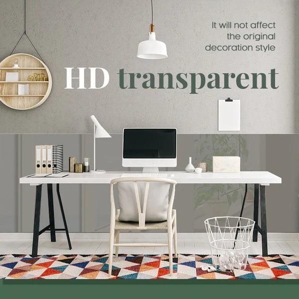 Self- Adhesive Transparent Electrostatic Wall Protection Film - Buy 1 Get 1 Free
