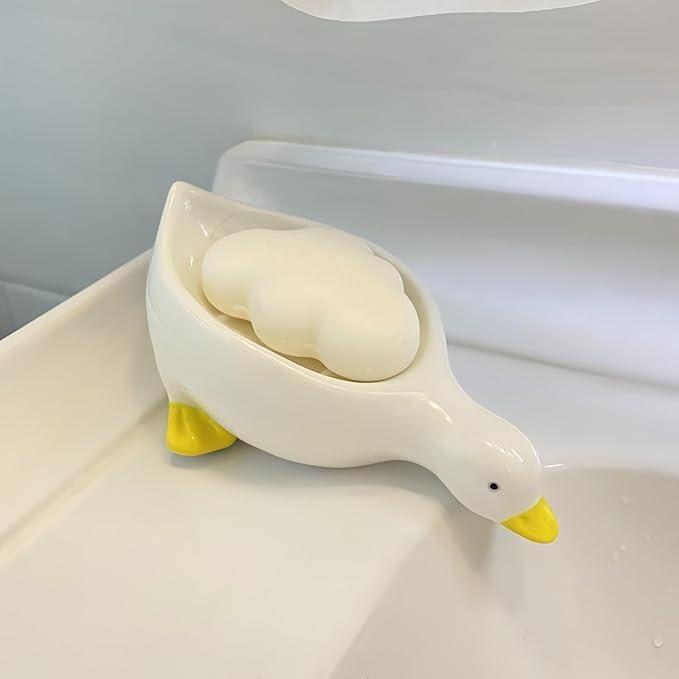 Duck Shape Soap Holder - Pack of 2