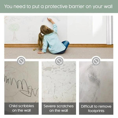 Self- Adhesive Transparent Electrostatic Wall Protection Film - Buy 1 Get 1 Free