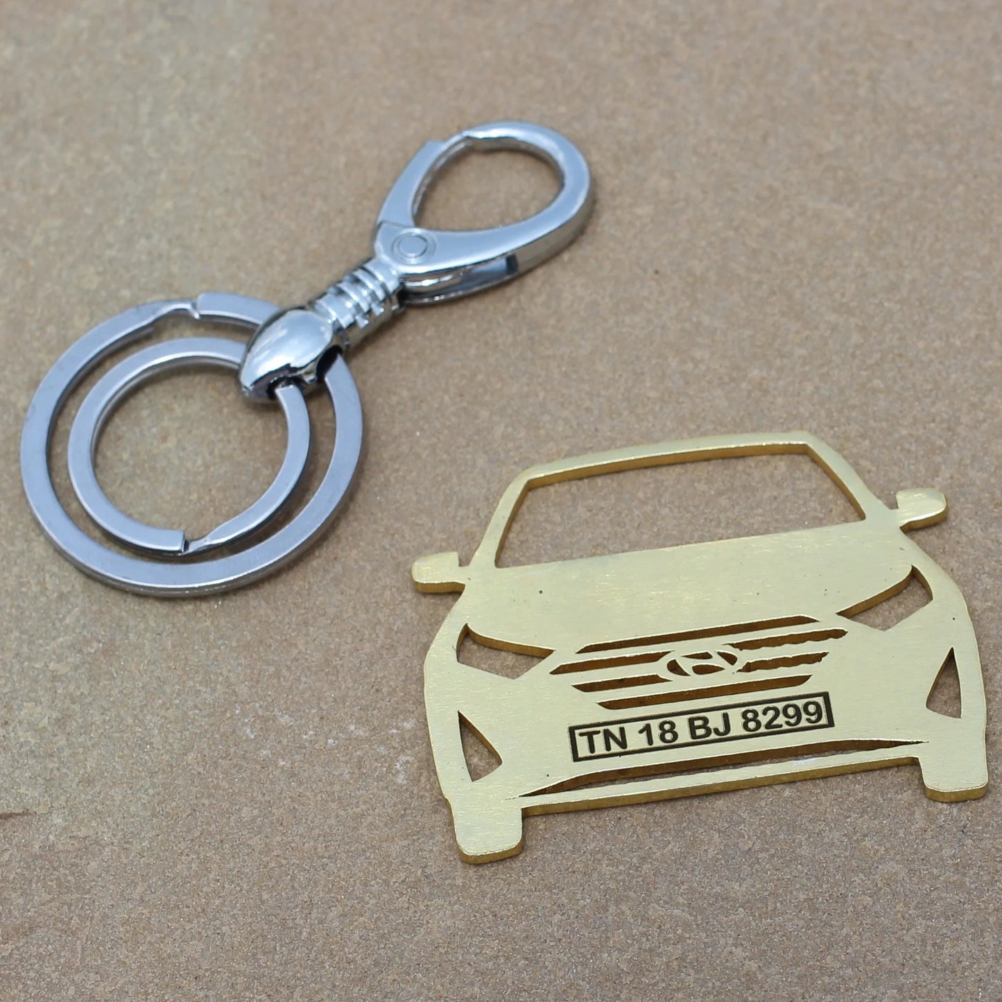 Customized Car Keychain