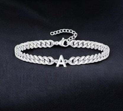 Personalized Men’s Bracelet with Your Chosen Initial