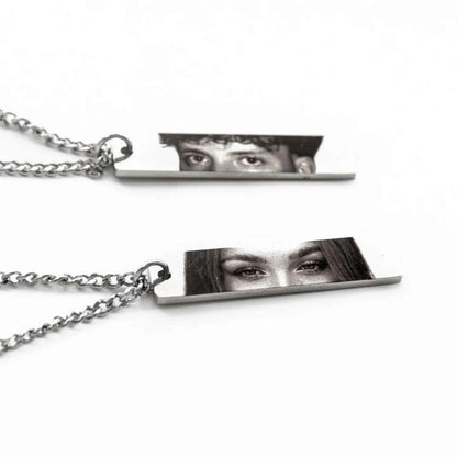 Personalized Eye Necklace