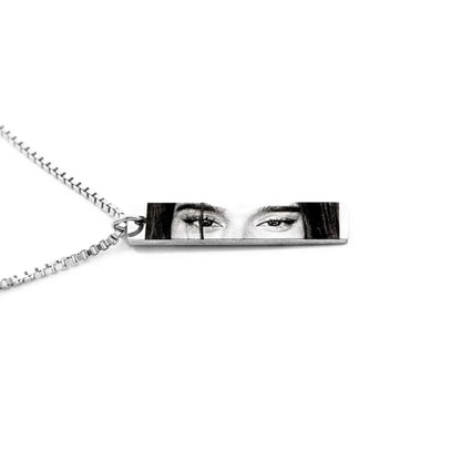 Personalized Eye Necklace