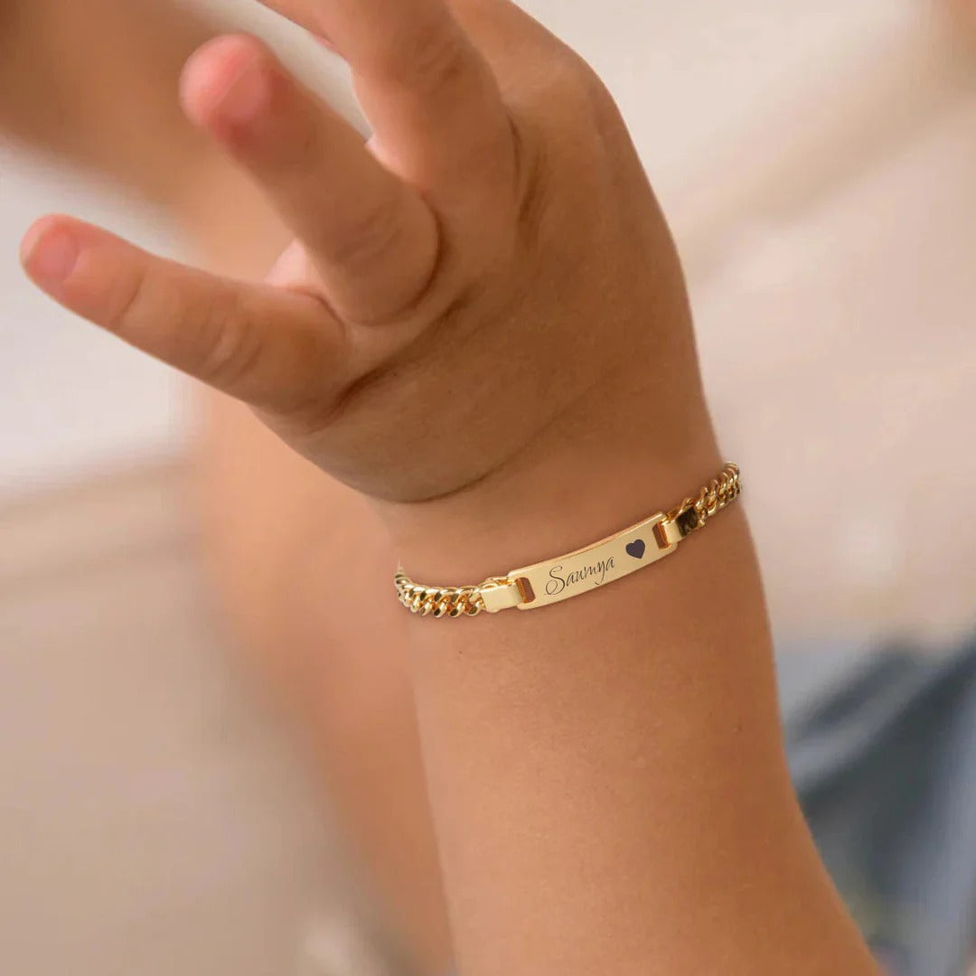 Personalized Baby Name Bracelet