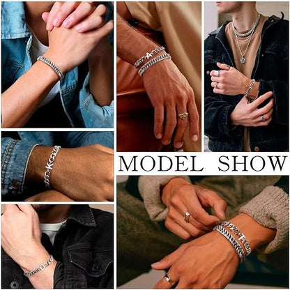 Personalized Men’s Bracelet with Your Chosen Initial