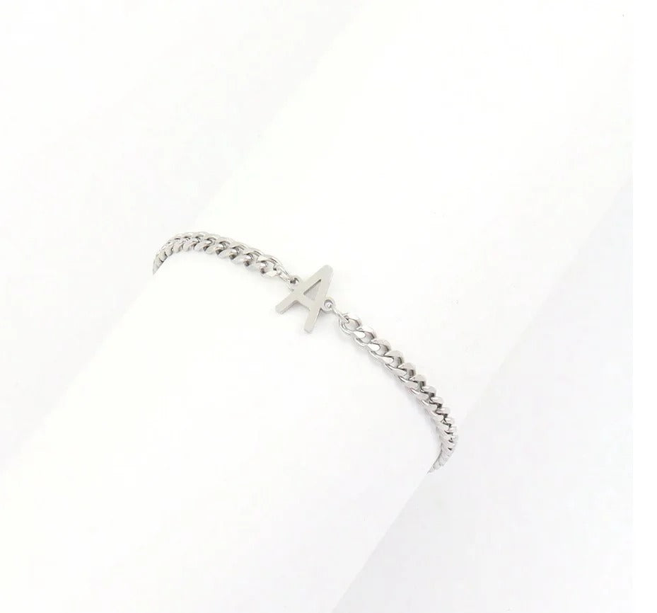 Personalized Men’s Bracelet with Your Chosen Initial