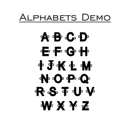 Personalized Men’s Bracelet with Your Chosen Initial